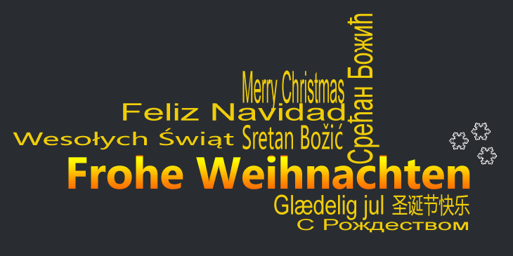 Weihnachtswünsche